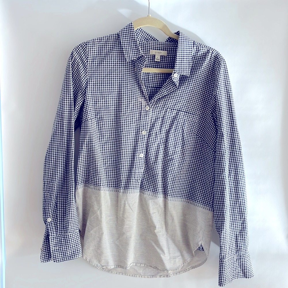 Jcrew 1/2 button down